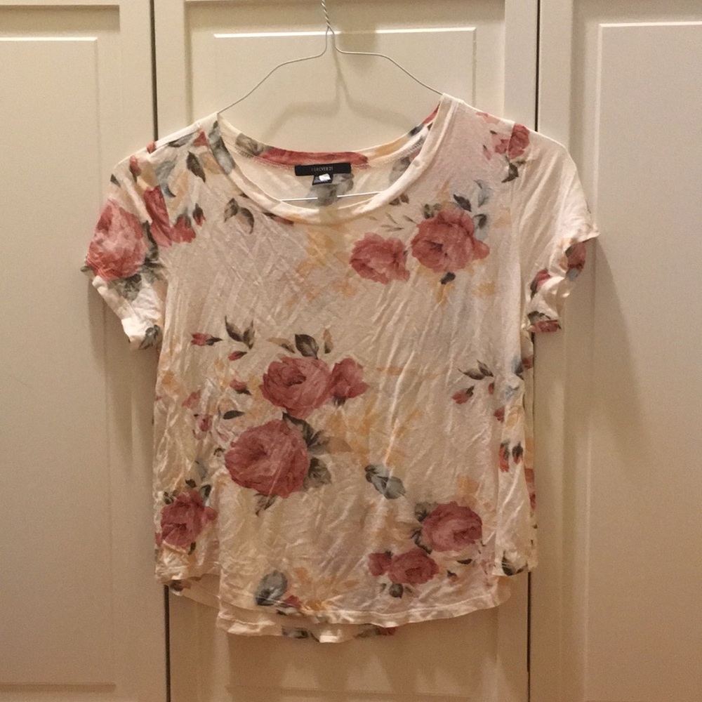 Forever 21 Floral T-shirt